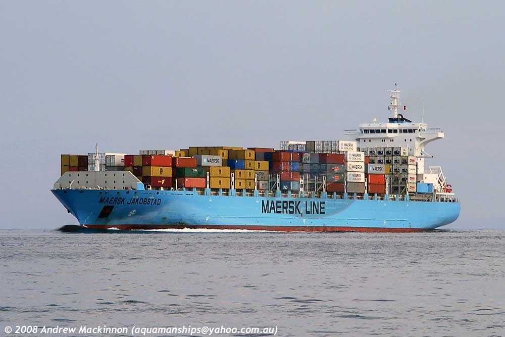 Maersk Jakobstad, Arica 9399741 ID 4644